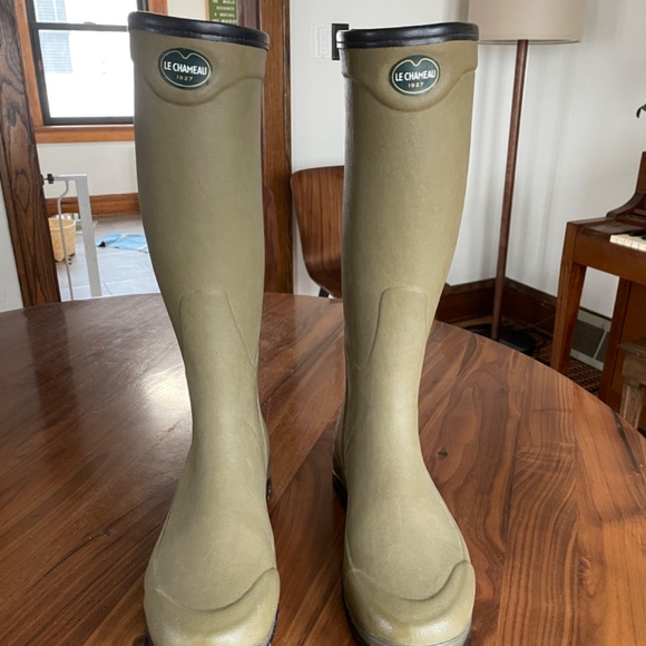Men’s Le Chameau Rain Boots - Picture 2 of 6